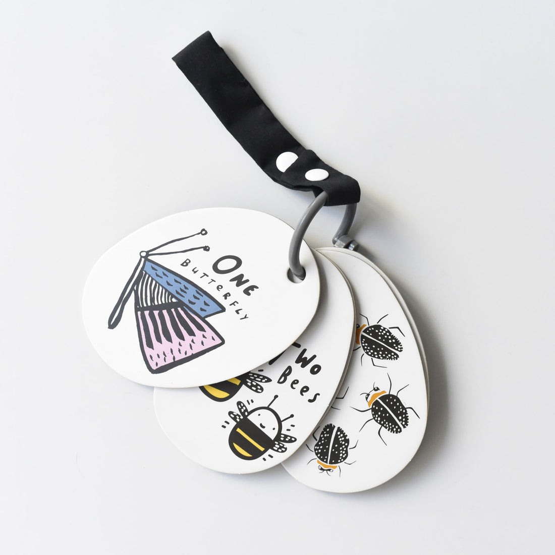 Wee Gallery - Stroller Cards - I See Bugs to Count - Laadlee
