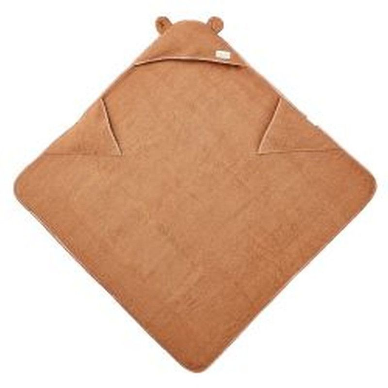 Woombie Organic Cuddle Towel - Mocha - Laadlee