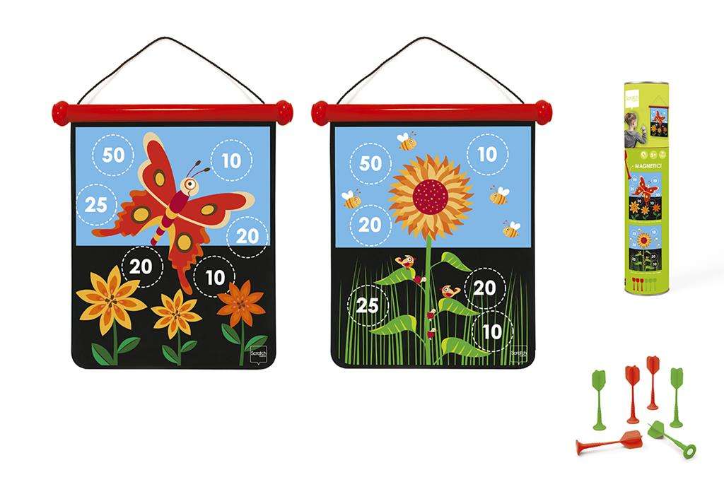 Scratch Europe Magnetic Darts Medium - Garden - Laadlee