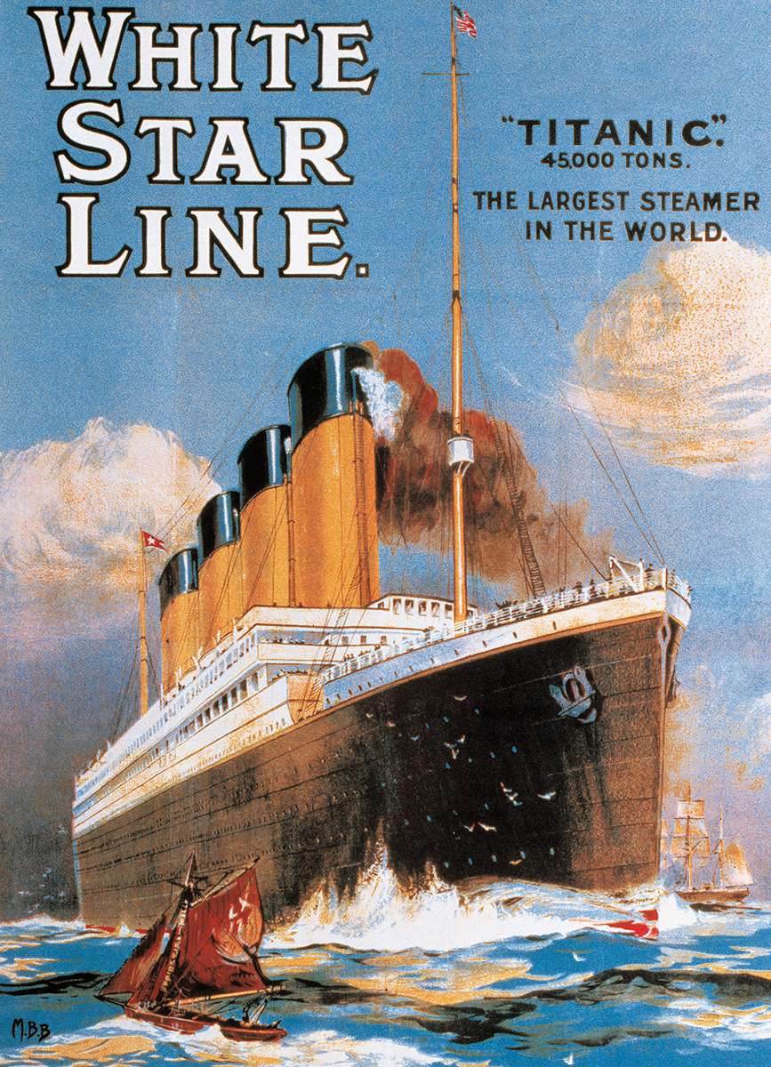 EuroGraphics Titanic - White Star Line 1000 Pieces Puzzle - Laadlee
