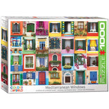 EuroGraphics Mediterranean Window 1000 Pieces Puzzle - Laadlee
